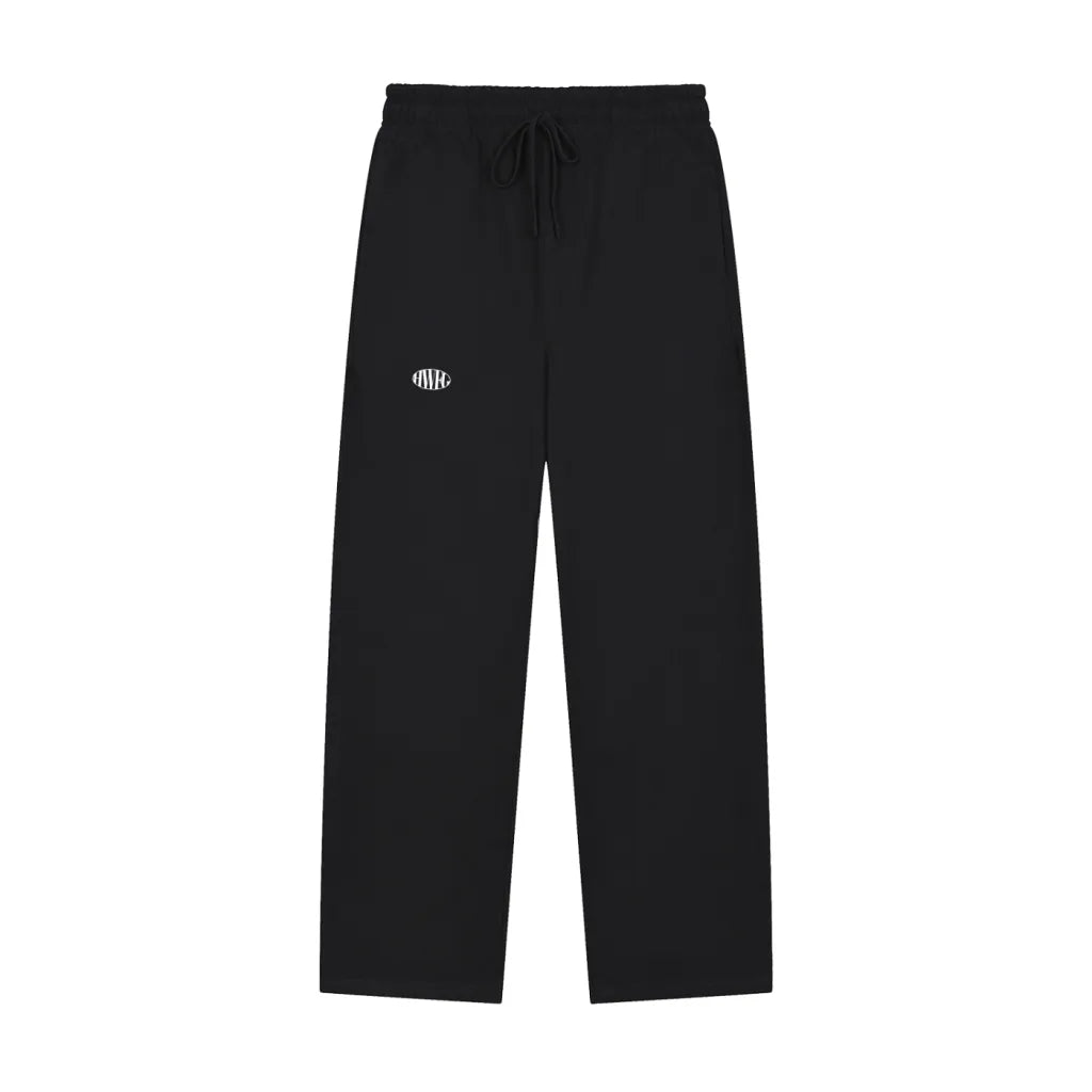 Backstage Straight Leg Jogger - Solid Black