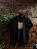 In The Fields Stamp T Shirt - Solid Black
