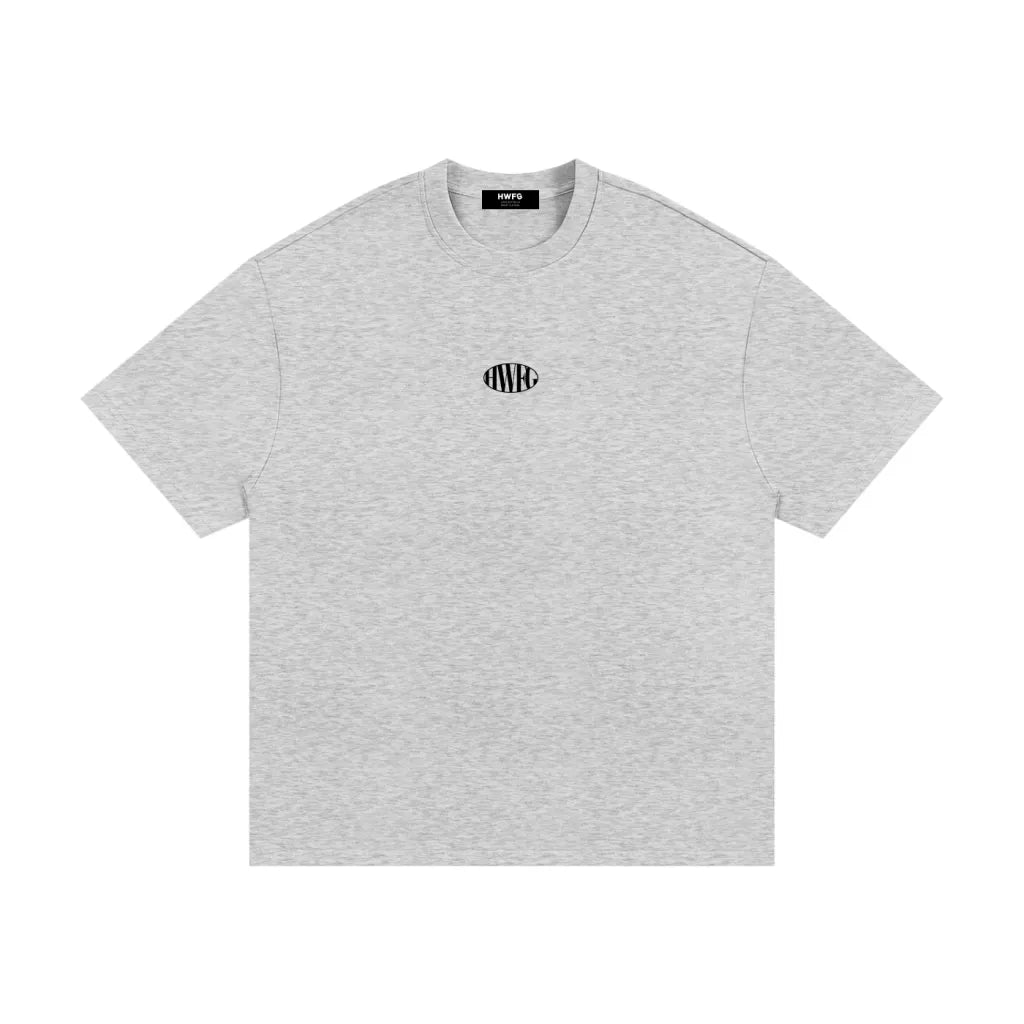 Backstage T Shirt Oversized - Flower Grey