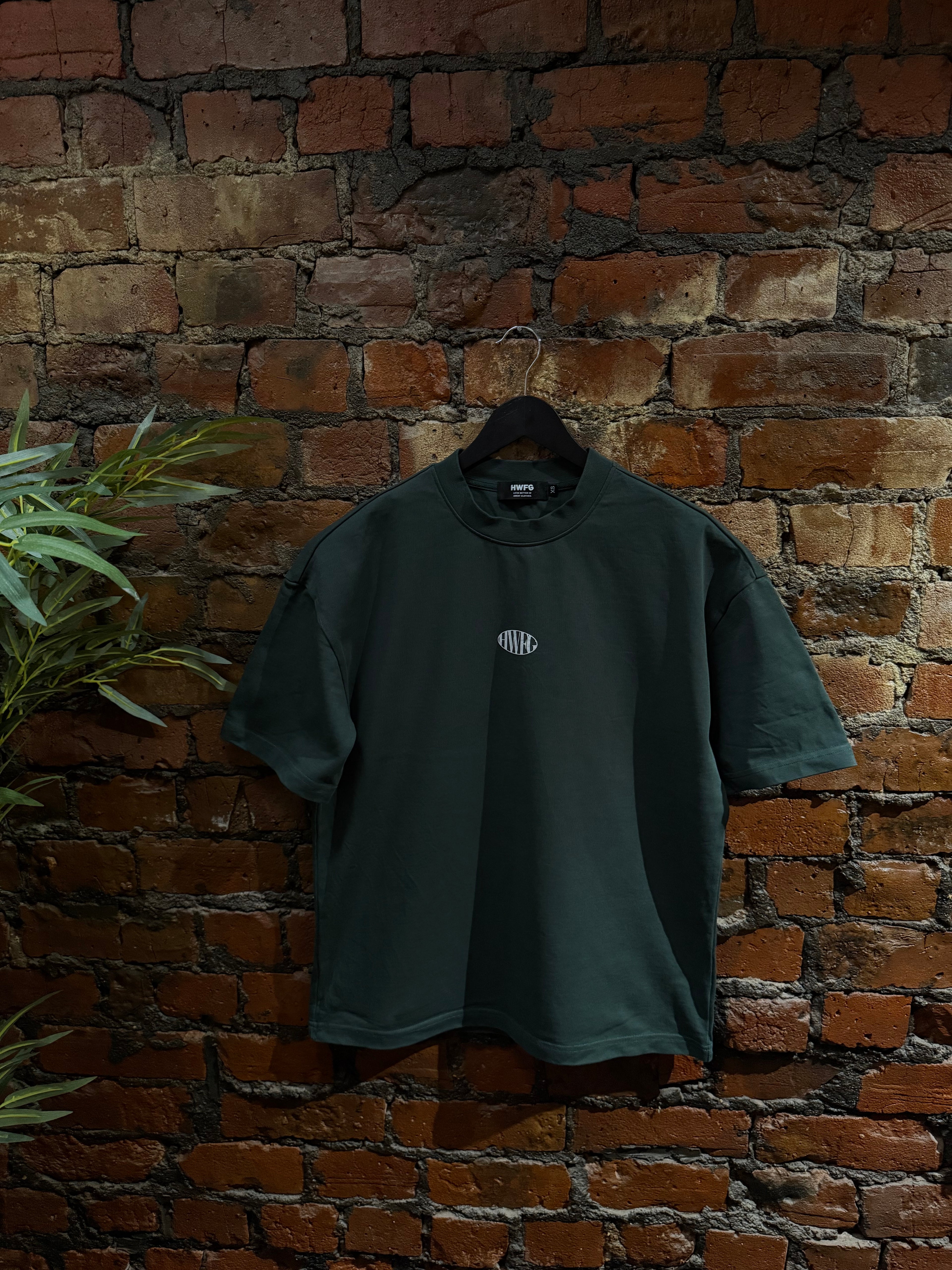 Backstage T Shirt Oversized - Forest Green
