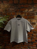 Backstage T Shirt Oversized - Flower Grey