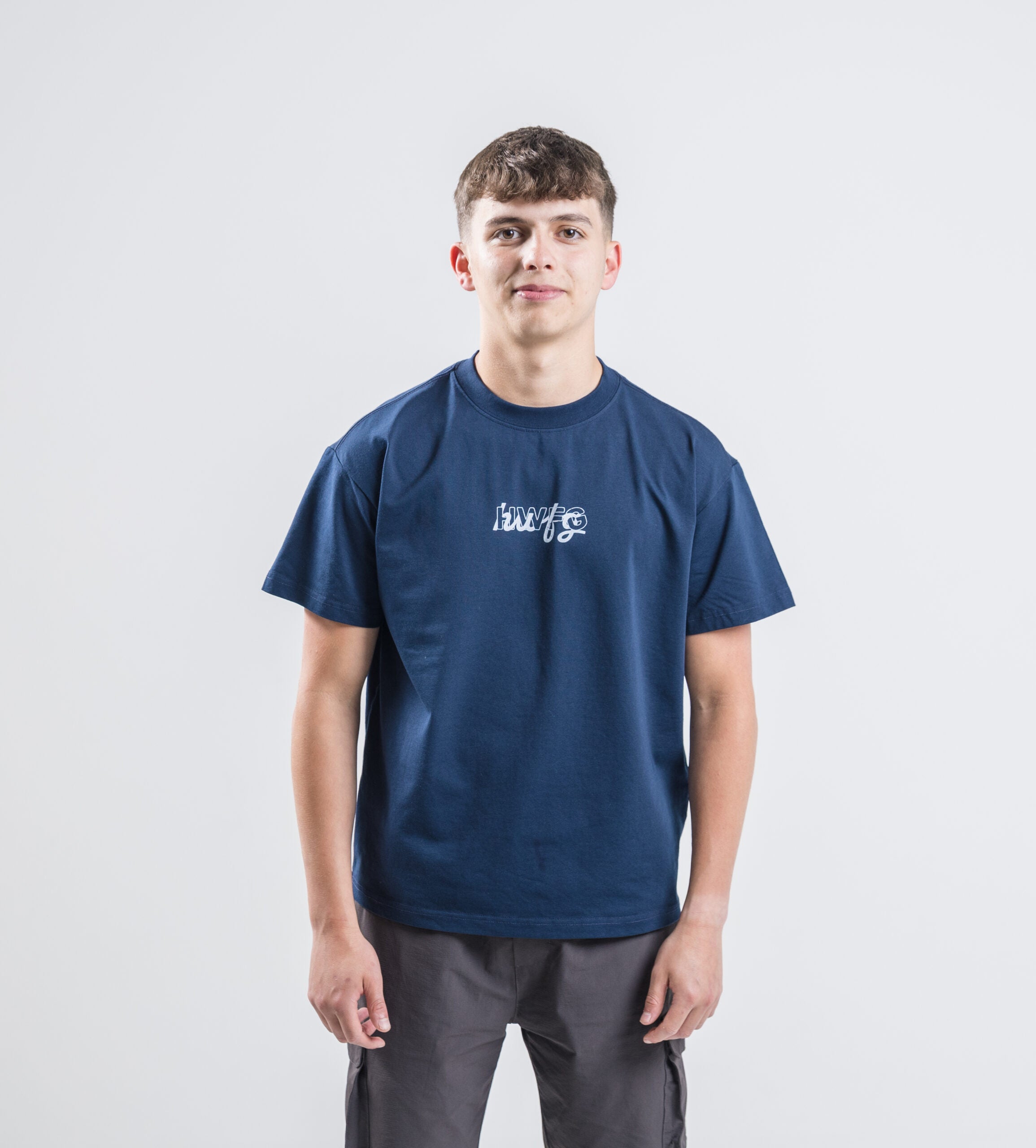 In The Fields T Shirt - Navy
