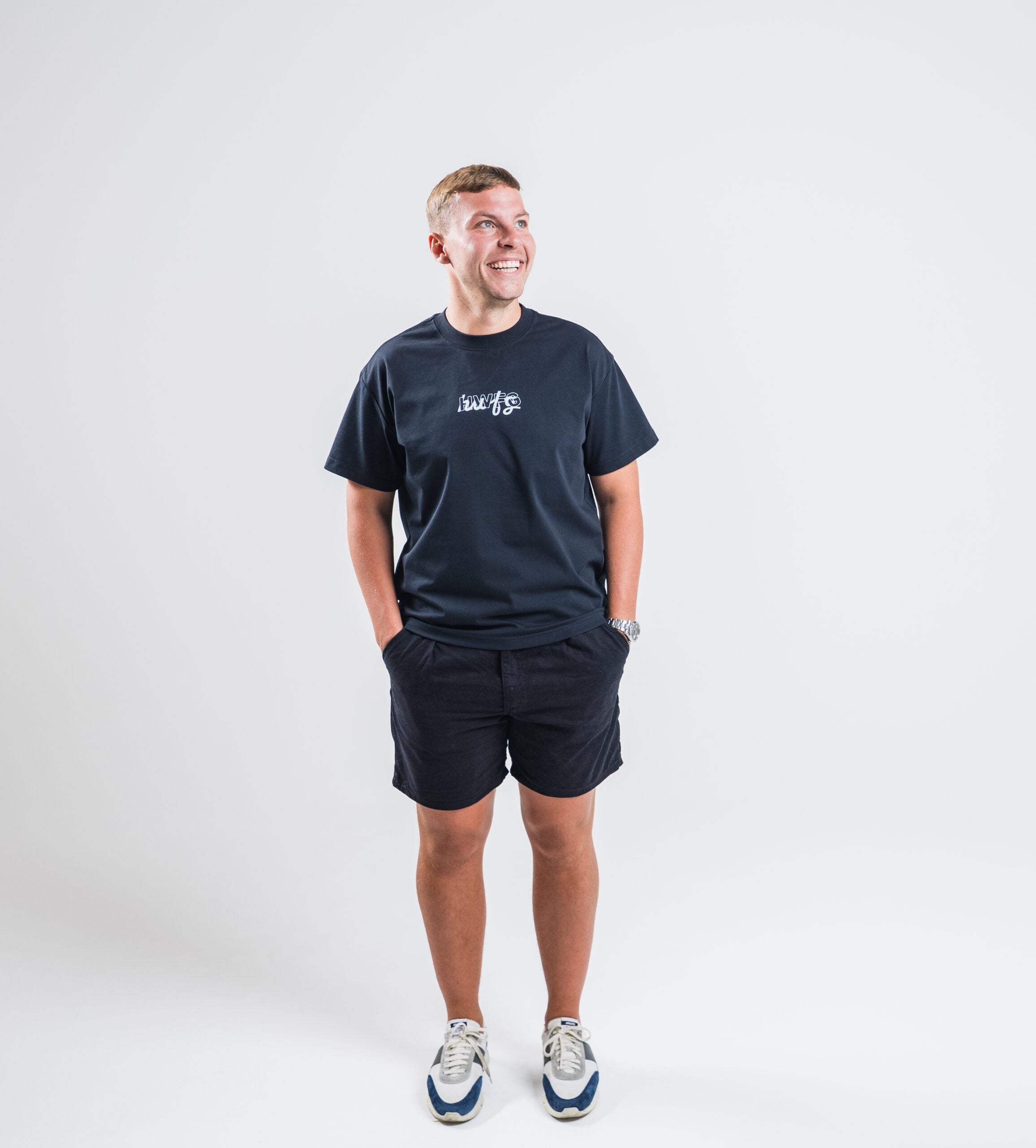 In The Fields T Shirt - Solid Black