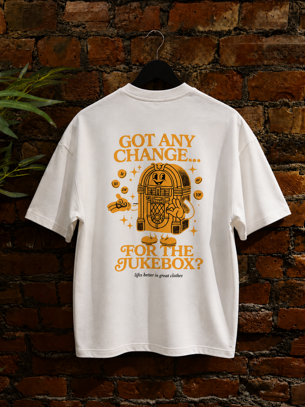 The Jukebox Tee - Solid White