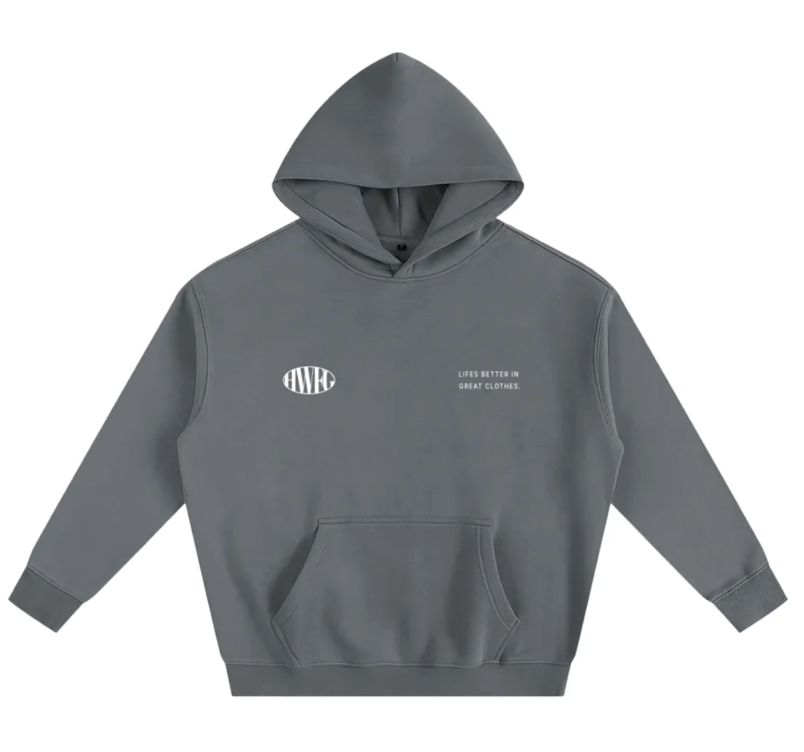 Backstage Hoodie - Smoke Grey