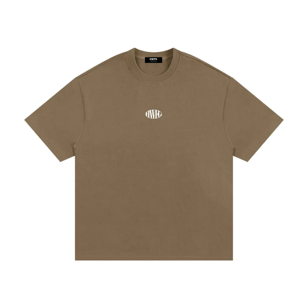 Backstage T Shirt Oversized - Coffee