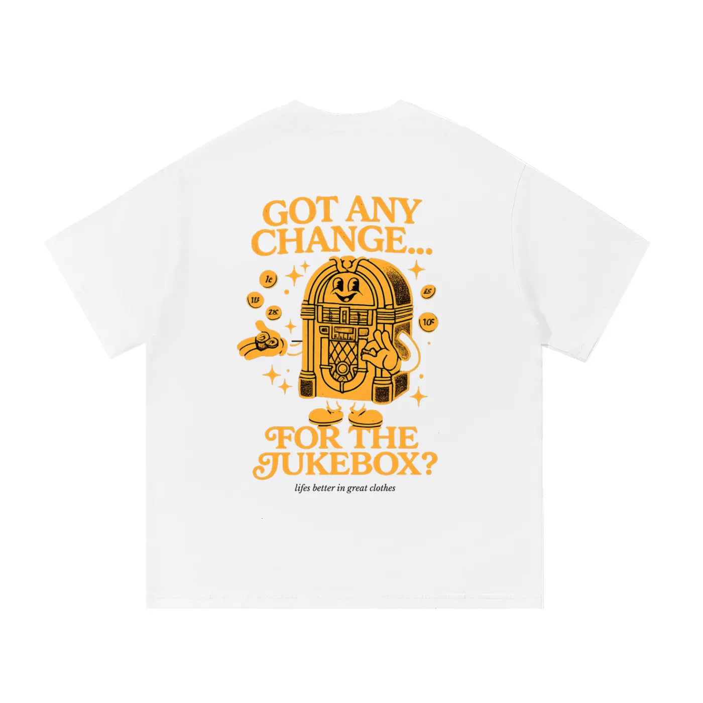 The Jukebox Tee - Solid White